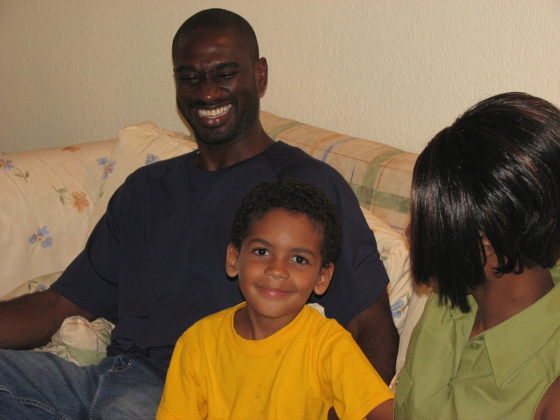 Antigua_Vacation_239.JPG - Cousin Colin and new wife Joycelin stop by too