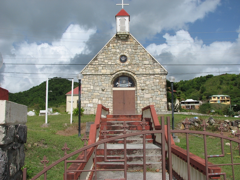 Antigua_Vacation_257.JPG - This is the church where my Mom and Dad got married.  It's on the way to Darkwood Beach from Jolly Beach