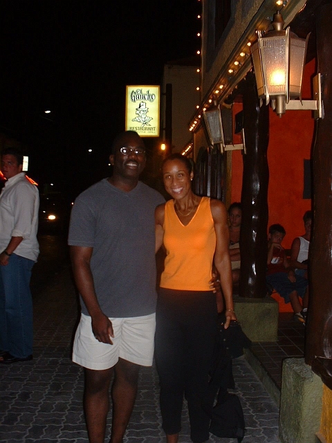 Aruba_042.JPG - Just finished dinner at an awesome Argentinian steakhouse "El Gaucho"