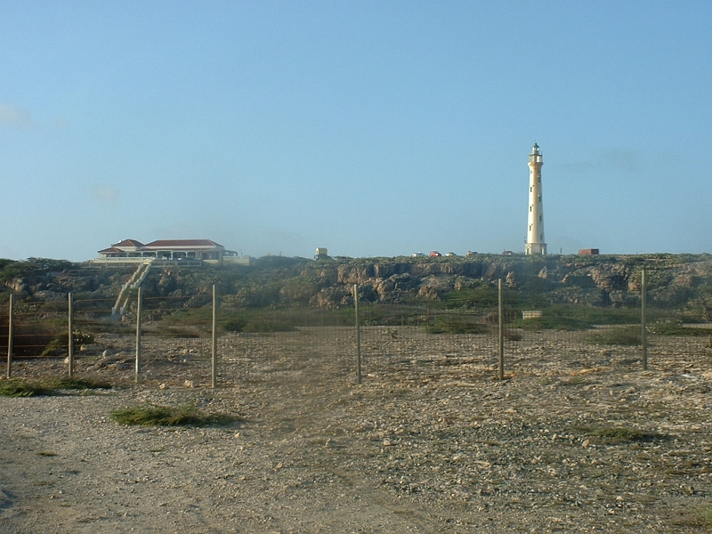 Aruba_047.JPG - On our way to an Italian restaurant (La Trattoria - El Farro Blanco) at the foot of one of Aruba's landmark - the California Lighthouse