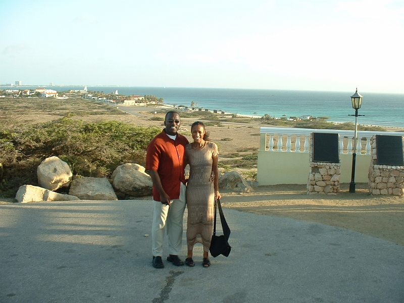 Aruba_048.JPG - You can see much of Aruba from the restaurant
