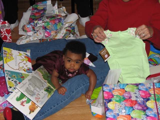 1st_bday_valentine_026.JPG - Mikayla in her happy place :-)