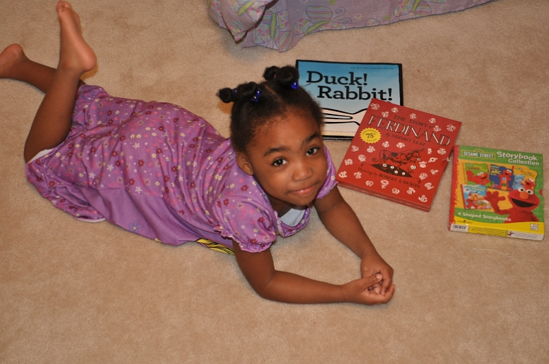 Ms_4th-Bday_144.jpg - Relaxing with some of her gifts