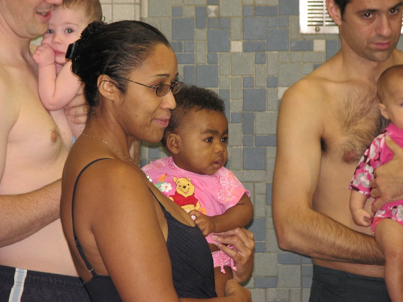 Halloween_Swim_069.JPG - First day of the baby swim program at the local YMCA.